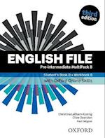English File: Pre-Intermediate: Student's Book/Workbook MultiPack B with Oxford Online Skills