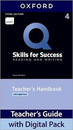 Q: Skills for Success: Level 4: Reading and Writing Teacher's Handbook with Teacher's Access Card