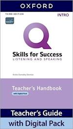 Q: Skills for Success: Intro Level: Listening and Speaking Teacher's Handbook with Teacher's Access Card
