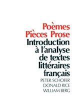 Poèmes, Pièces, Prose