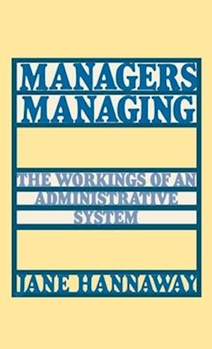 Managers Managing