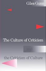 The Culture of Criticism and the Criticism of Culture