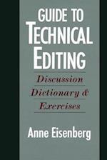 Guide to Technical Editing