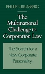 The Multinational Challenge to Corporation Law