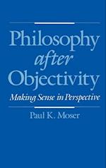 Philosophy after Objectivity