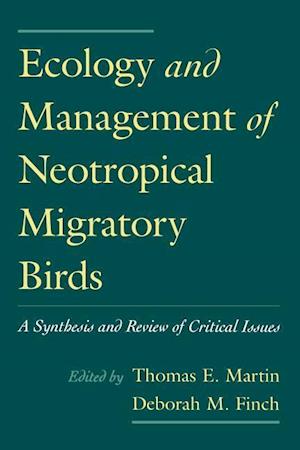 Ecology and Management of Neotropical Migratory Birds