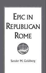 Epic in Republican Rome