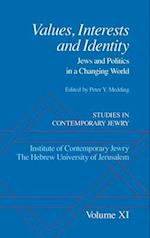 Studies in Contemporary Jewry: XI: Values, Interests, and Identity