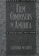 Film Composers in America