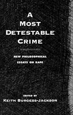 A Most Detestable Crime