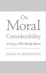 On Moral Considerability