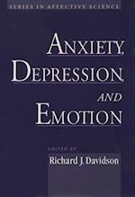 Anxiety, Depression, and Emotion