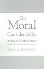 On Moral Considerability