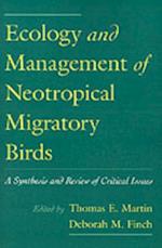 Ecology and Management of Neotropical Migratory Birds