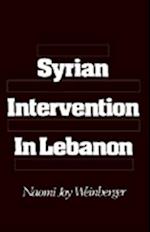 Syrian Intervention in Lebanon