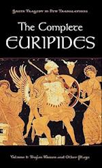 The Complete Euripides Volume I Trojan Women and Other Plays