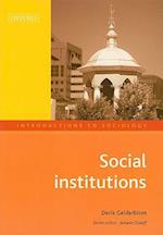 Introductions to Sociology: Social Institutions