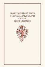 Supplementary Lives in Some Manuscripts of the Gilte Legende