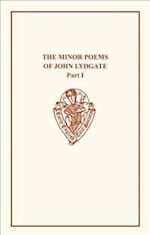 John Lydgate The Minor Poems