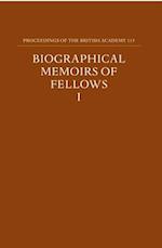 Proceedings of the British Academy, Volume 115 Biographical Memoirs of Fellows, I