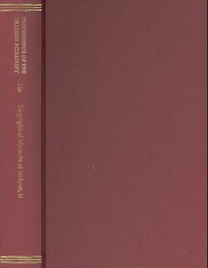 Proceedings of the British Academy, Volume 120, Biographical Memoirs of Fellows, II