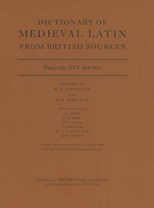 Dictionary of Medieval Latin from British Sources