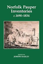 Norfolk Pauper Inventories, c.1690-1834