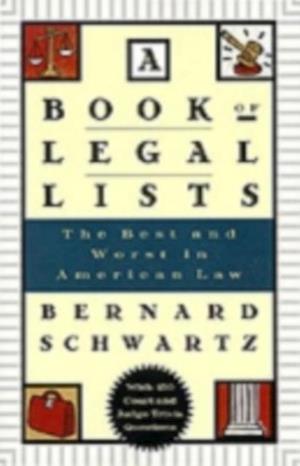 Book of Legal Lists