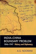 India-China Boundary Problem, 1846-1947