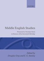 Middle English Studies