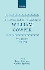 The Letters and Prose Writings of William Cowper