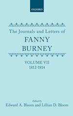The Journals and Letters of Fanny Burney (Madame d'Arblay): Volume VII: 1812-1814