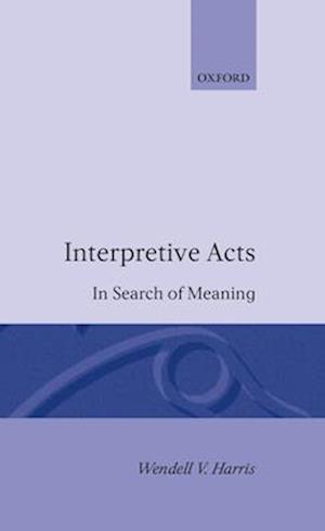 Interpretive Acts