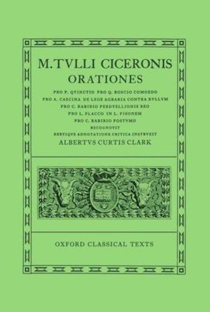 Cicero Orationes. Vol. IV