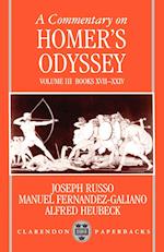 A Commentary on Homer's Odyssey: Volume III: Books XVII-XXIV