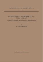Mesopotamian Mathematics 2100-1600 BC