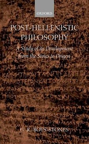 Post-Hellenistic Philosophy