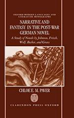 Narrative and Fantasy in the Post-War German Novel