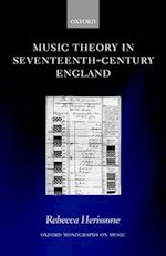 Music Theory in Seventeenth-Century England