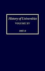 History of Universities: Volume XV: 1997-1999