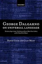 George Dalgarno on Universal Language