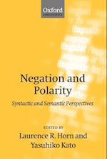 Negation and Polarity