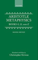 Metaphysics: Books gamma, delta, and epsilon