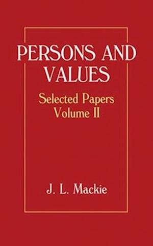 Selected Papers: Volume II: Persons and Values