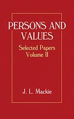 Selected Papers: Volume II: Persons and Values