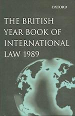 The British Year Book of International Law 1989