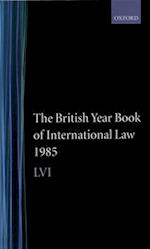 The British Year Book of International Law 1985