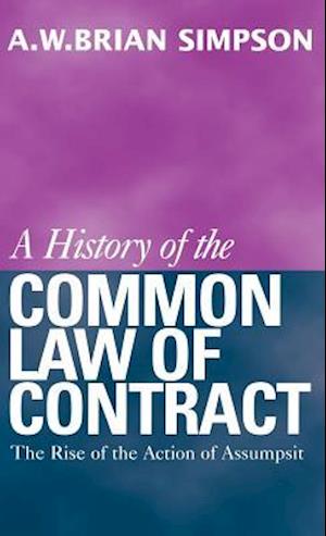 A History of the Common Law of Contract