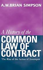 A History of the Common Law of Contract
