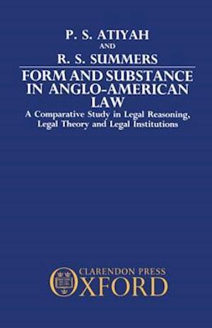 Form and Substance in Anglo-American Law